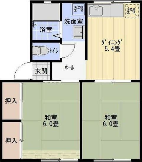 サカイA　　刈谷市近郊の賃貸ならクラスホーム刈谷の間取り