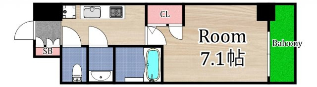 【間取り】 | クレストタップ京橋