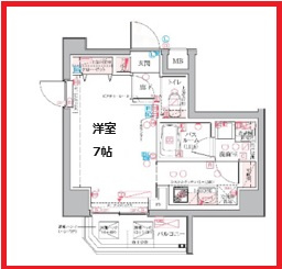【間取り】 | クレヴィスタ亀戸Ⅵ