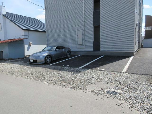 MVE新町の駐車場