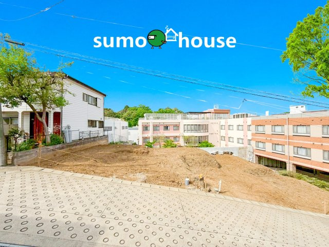 川崎市宮前区犬蔵217④　2号棟の前面道路含む現地写真|前面道路含む現地写真です