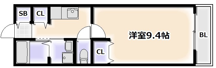 ウィステリアⅠの間取り
