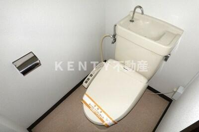 【トイレ】 | ベルゾーネ御殿山 | ゆったりとした空間のトイレです