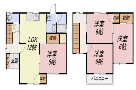【間取り】 | 錦織南1丁目戸建