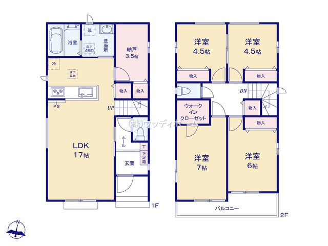 春日部市本田町　新築一戸建て　C号棟