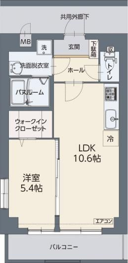 カンサレーションの間取り