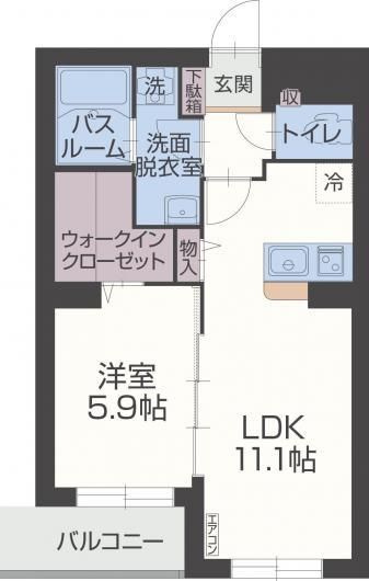シトラスポートの間取り