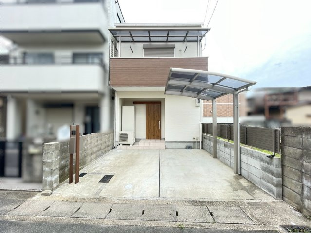 ◆売主物件につき仲介手数料無料◆令和２年建築の築浅◆４ＬＤＫ◆駐車２台ＯＫ◆伏見区向島吹田河原町の外観|外観