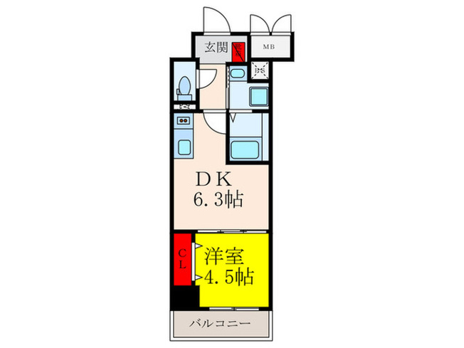 【間取り】 | クローバー・レジデンス城東放出