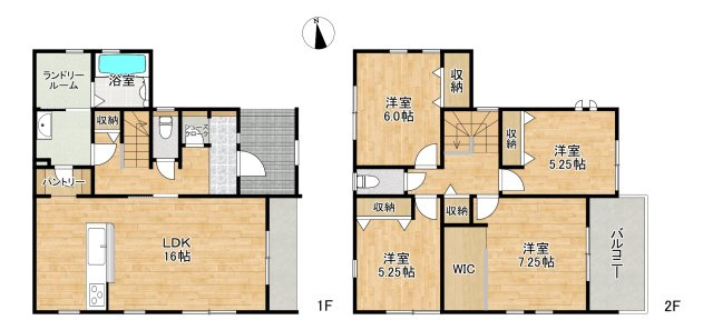 多賀城市新田 第４の間取り