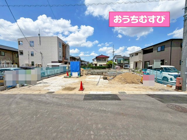 小牧市藤島町中島第2(全2棟)の前面道路含む現地写真