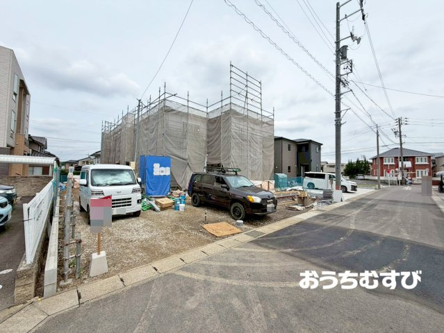 小牧市藤島町中島第2(全2棟)の前面道路含む現地写真