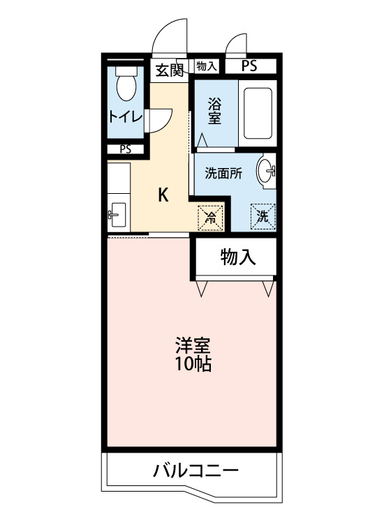 ステュディオ石ノ戸　　刈谷市の賃貸ならクラスホーム刈谷店の間取り