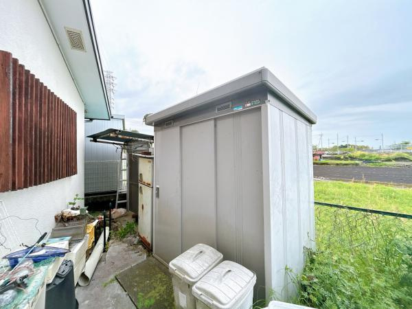 富士市大淵の中古一戸建|東側庭 