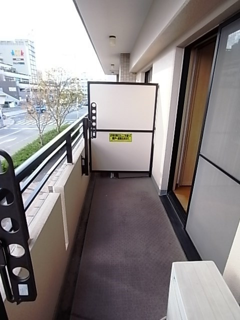 西宮ノースハイツのバルコニー