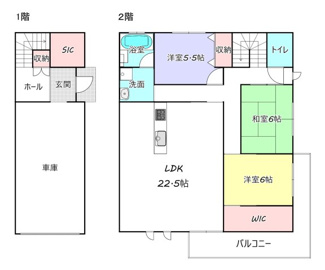 【間取り】 | Central town | ※図面と現況が異なった場合は、現況を優先と致します。
