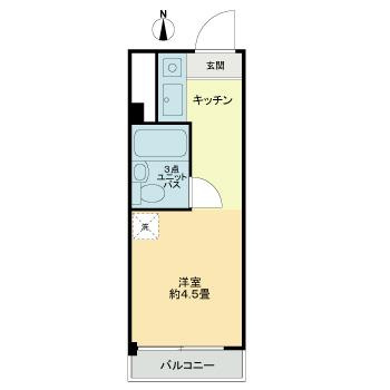 サンライズハイツの間取り