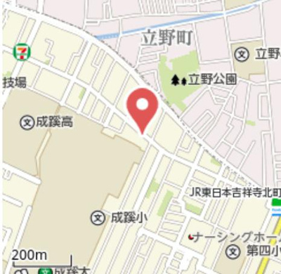 【地図】 | プランドール吉祥寺