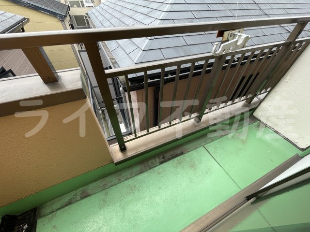 シティパルユーのバルコニー|バルコニー付きです