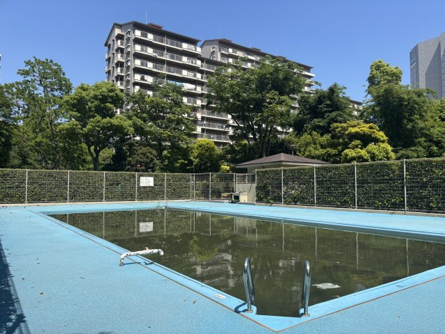 敷地内プール（夏場のみ開放）