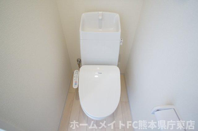 熊本市東区榎町のアパートのトイレ