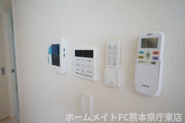 熊本市東区榎町のアパートのセキュリティ