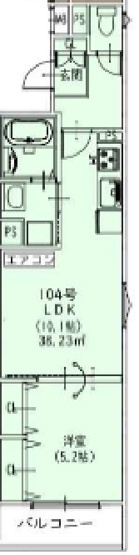 【間取り】 | ピレーネ一津屋 