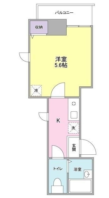 グランビュー御茶ノ水の間取り|間取りです。
