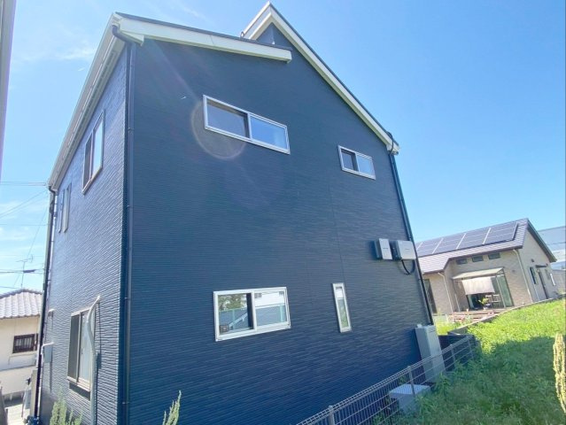 糟屋郡粕屋町大字上大隈　中古戸建の外観|太陽光発電システムと蓄電池付きです！