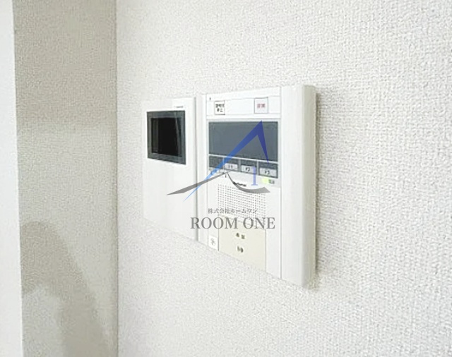 シティハウスノヴァのセキュリティ|モニター付きインターホンです。