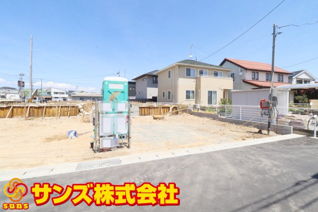 郡山市大槻町字林ノ東　　　３号棟　　　開成小学校、郡山第１中学区の外観|南西側から見た外観