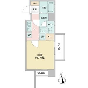 リエス鶴舞WEST TOWERの間取り