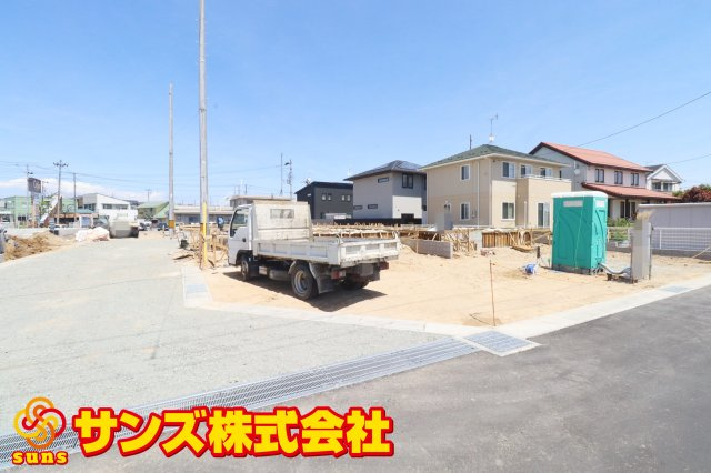 郡山市大槻町字林ノ東　　　４号棟　　　開成小学校、郡山第１中学区の外観|南西側から見た外観
