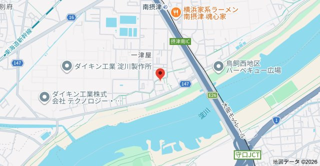 ピレーネ一津屋 の地図