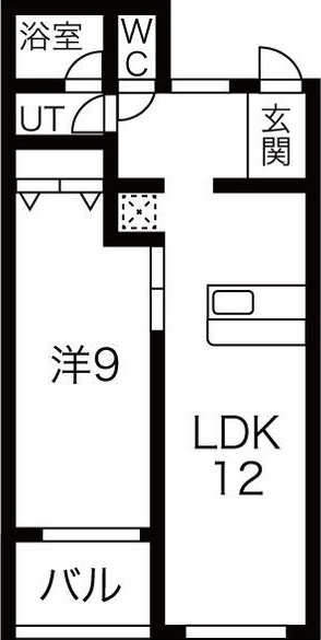 新宿ビルの間取り