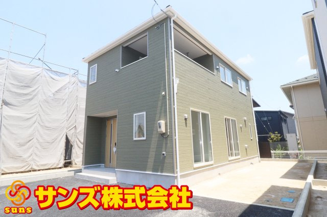 郡山市大槻町字林ノ東　　　５号棟　　　開成小学校、郡山第１中学区の外観|南西側から見た外観♪