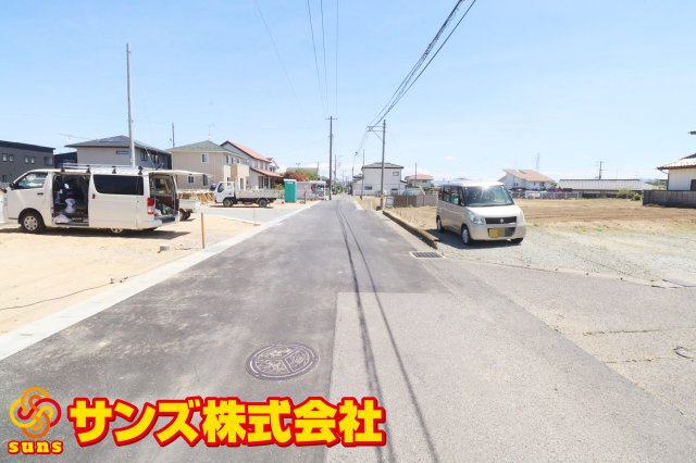 郡山市大槻町字林ノ東　　　５号棟　　　開成小学校、郡山第１中学区の外観