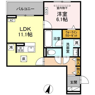 【間取り】 | ビスタレイルウェイ八田