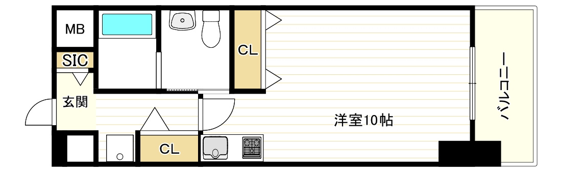 エムズコートの間取り