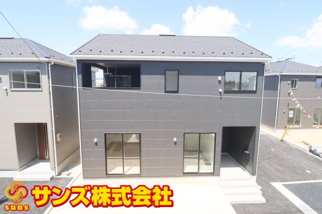 郡山市大槻町字林ノ東　　　６号棟　　　開成小学校、郡山第１中学区の外観|南側から見た外観