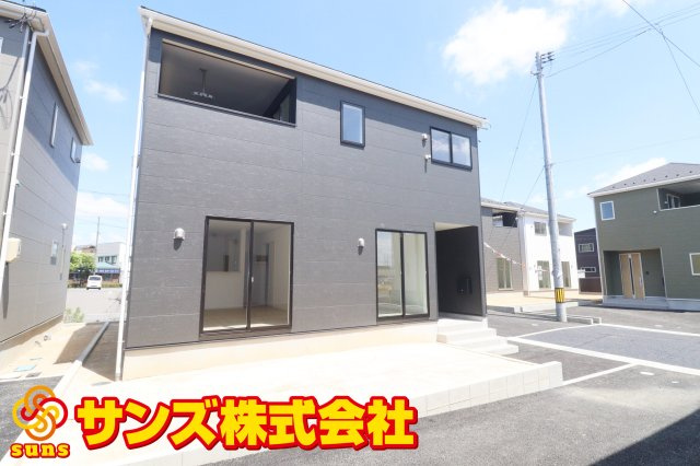 郡山市大槻町字林ノ東　　　６号棟　　　開成小学校、郡山第１中学区の外観|南西側から見た外観♪