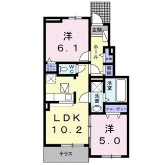 【間取り】 | グランベルⅡ | 「グランベルⅡ」の間取りです