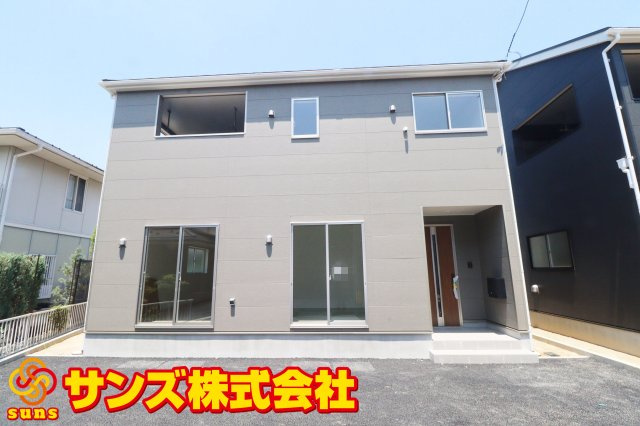 郡山市大槻町字林ノ東　　　７号棟　　　開成小学校、郡山第１中学区の外観|南側から見た外観