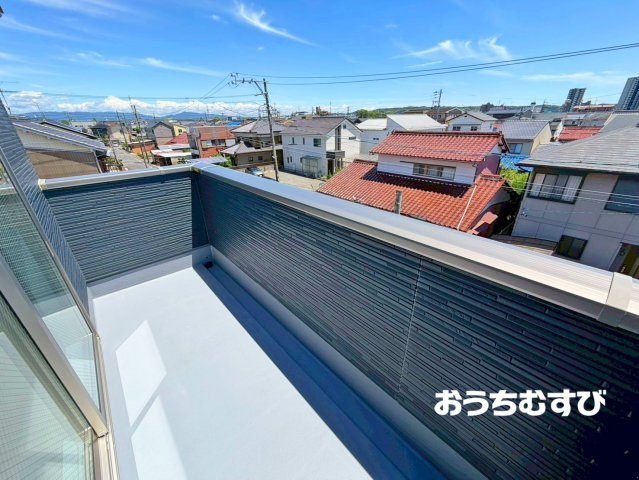 春日井市関田町2期(全1棟)のバルコニー