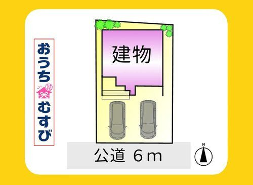 春日井市関田町2期(全1棟)の区画図