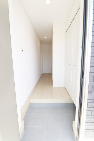 郡山市大槻町字林ノ東　　　９号棟　　　開成小学校、郡山第１中学区の玄関