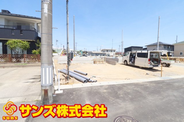 郡山市大槻町字林ノ東　　　９号棟　　　開成小学校、郡山第１中学区の外観|南西側から見た外観♪
