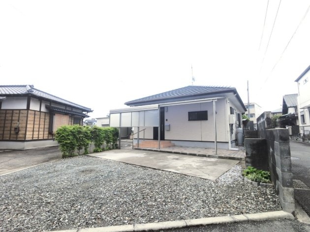 久留米市西町の一戸建てのバルコニー