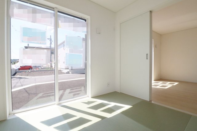 郡山市安積町笹川字高石坊　　　２号棟　　永盛小学校、安積中学区の和室|※同社施工例