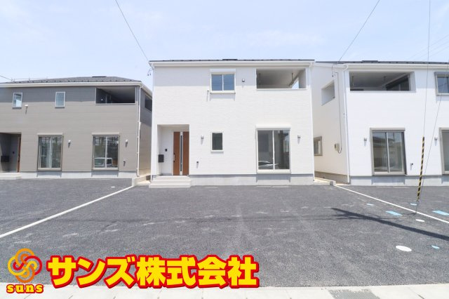 郡山市安積町笹川字高石坊　　　３号棟　　永盛小学校、安積中学区の外観|南側から見た外観♪